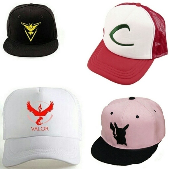POKEMON go hats valor instinct mystic - Picture 1 of 5